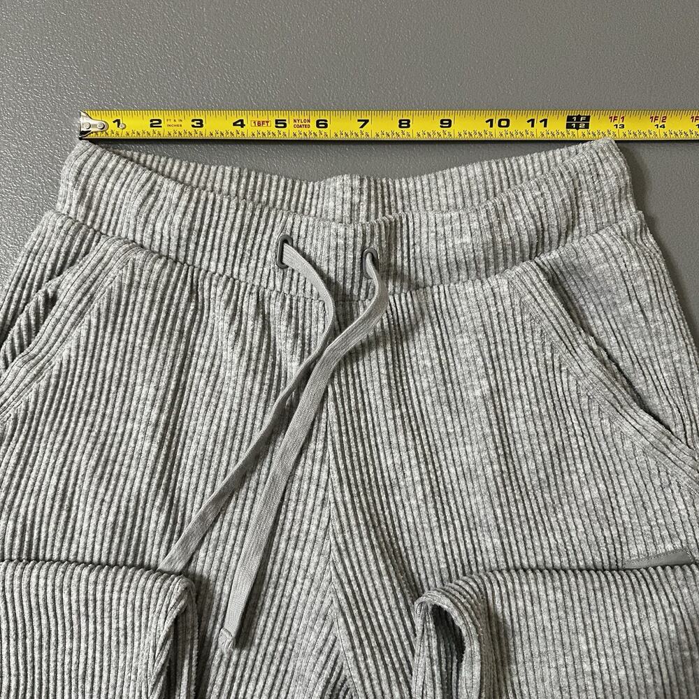 ALO Yoga Muse Gray Ribbed Jogger. Womens Small - Picture 6 of 10